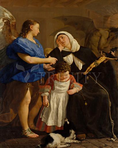 Canvas Print - St. Margaret of Cortona by Museum Art - Trinity Stores