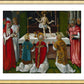 Wall Frame Gold, Matted - Mass of St. Gregory the Great by Museum Art - Trinity Stores