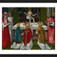 Wall Frame Black, Matted - Mass of St. Gregory the Great by Museum Art - Trinity Stores