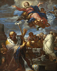 Acrylic Print - Assumption of Mary with Sts. Anne and Nicholas of Myra by Museum Art