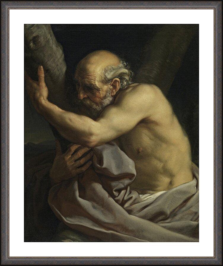 Wall Frame Espresso, Matted - St. Andrew by Museum Art - Trinity Stores