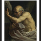 Wall Frame Black, Matted - St. Andrew by Museum Art - Trinity Stores