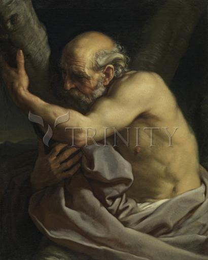 Wall Frame Black, Matted - St. Andrew by Museum Art - Trinity Stores