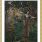 Wall Frame Gold, Matted - St. Joan of Arc by Museum Art - Trinity Stores