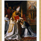 Wall Frame Gold, Matted - Ordination and First Mass of St. John of Matha by Museum Art