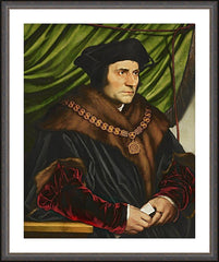 Wall Frame Espresso - St. Thomas More by Museum Art
