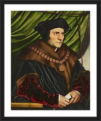 Wall Frame Black - St. Thomas More by Museum Art
