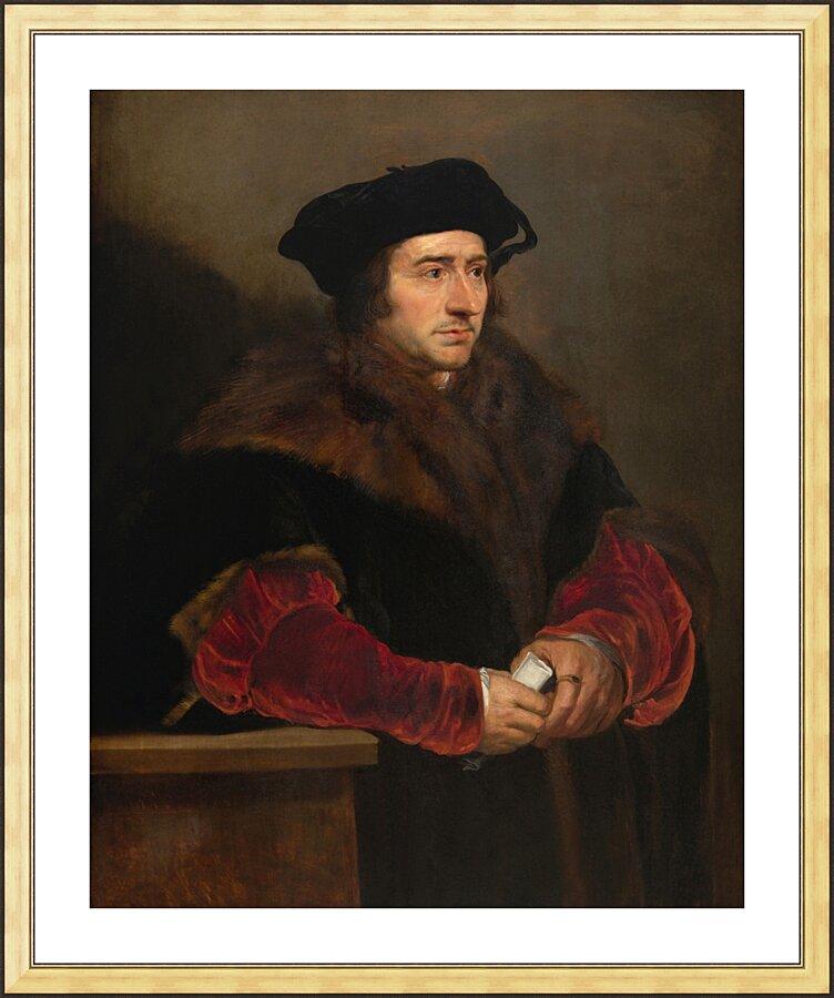 Wall Frame Gold, Matted - St. Thomas More by Museum Art