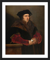 Wall Frame Black - St. Thomas More by Museum Art