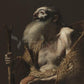 Wall Frame Black, Matted - St. Paul the Hermit by Museum Art - Trinity Stores