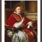 Wall Frame Espresso, Matted - Pope Clement XIII by Museum Art - Trinity Stores