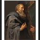 Wall Frame Black, Matted - St. Philip by Museum Art