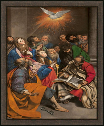 Wall Frame Espresso - Pentecost by Museum Art - Trinity Stores