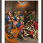 Wall Frame Espresso, Matted - Pentecost by Museum Art