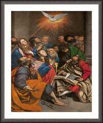 Wall Frame Espresso - Pentecost by Museum Art