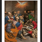 Wall Frame Black, Matted - Pentecost by Museum Art