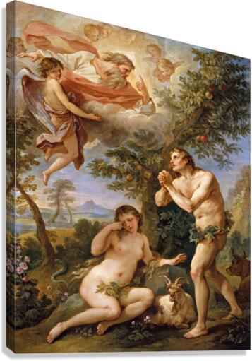 Canvas Print - Rebuke of Adam and Eve by Museum Art - Trinity Stores