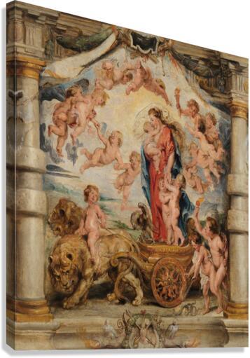 Canvas Print - Triumph of Divine Love by Museum Art