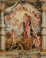 Metal Print - Triumph of Divine Love by Museum Art
