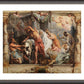 Wall Frame Espresso, Matted - Triumph of the Eucharist over Idolatry by Museum Art - Trinity Stores