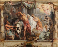 Acrylic Print - Triumph of the Eucharist over Idolatry by Museum Art