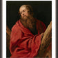 Wall Frame Espresso, Matted - St. Andrew by Museum Art