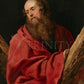 Wall Frame Gold, Matted - St. Andrew by Museum Art