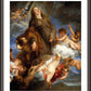 Wall Frame Espresso, Matted - St. Rosalia Interceding for Plague-stricken of Palermo by Museum Art - Trinity Stores