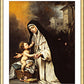 Wall Frame Gold, Matted - St. Rose of Lima by Museum Art - Trinity Stores