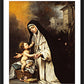 Wall Frame Black, Matted - St. Rose of Lima by Museum Art - Trinity Stores