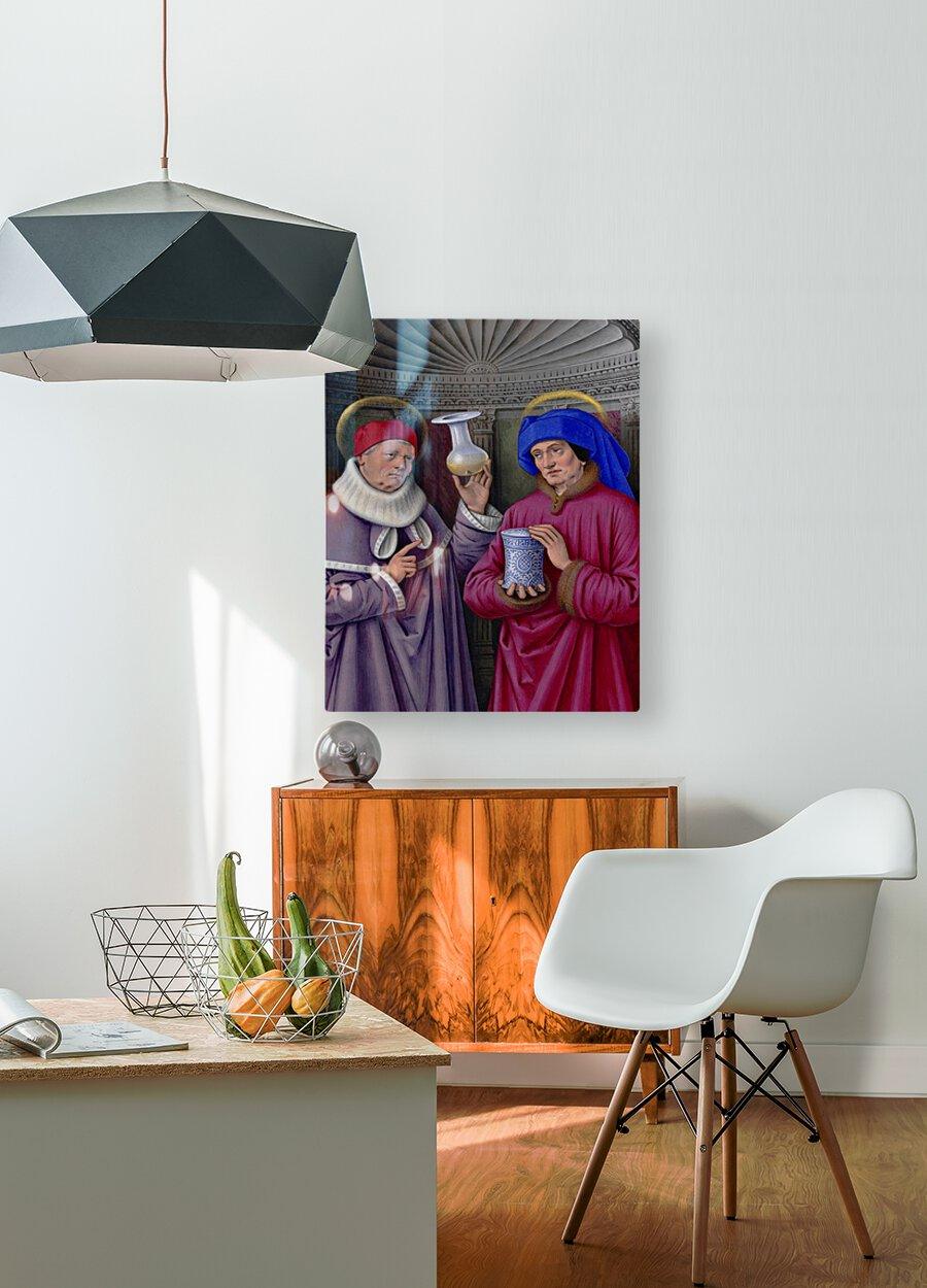 Metal Print - Sts. Cosmas and Damian by Museum Art