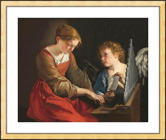 Wall Frame Gold - St. Cecilia by Museum Art