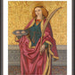 Wall Frame Espresso, Matted - St. Agatha by Museum Art - Trinity Stores