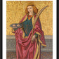 Wall Frame Black, Matted - St. Agatha by Museum Art