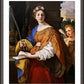 Wall Frame Espresso, Matted - St. Cecilia by Museum Art