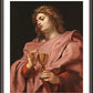 Wall Frame Espresso, Matted - St. John the Evangelist by Museum Art - Trinity Stores