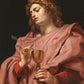 Wall Frame Espresso, Matted - St. John the Evangelist by Museum Art - Trinity Stores