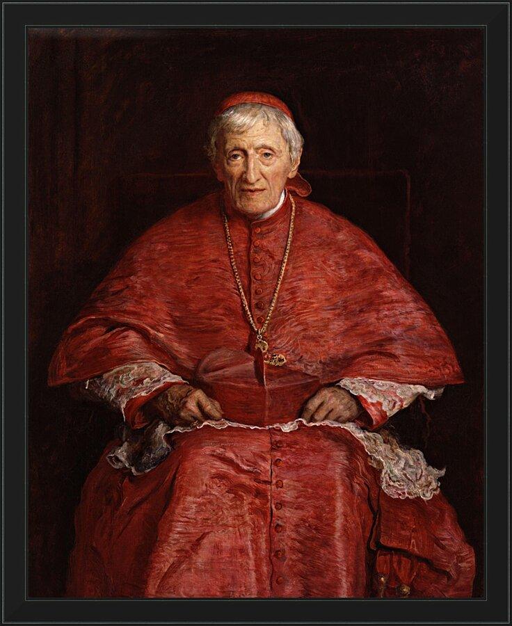 Wall Frame Black - St. John Henry Newman by Museum Art - Trinity Stores