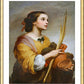 Wall Frame Gold, Matted - St. Justa by Museum Art