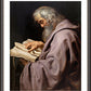 Wall Frame Espresso, Matted - St. Simon by Museum Art