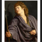 Wall Frame Black, Matted - St. Matthew by Museum Art - Trinity Stores
