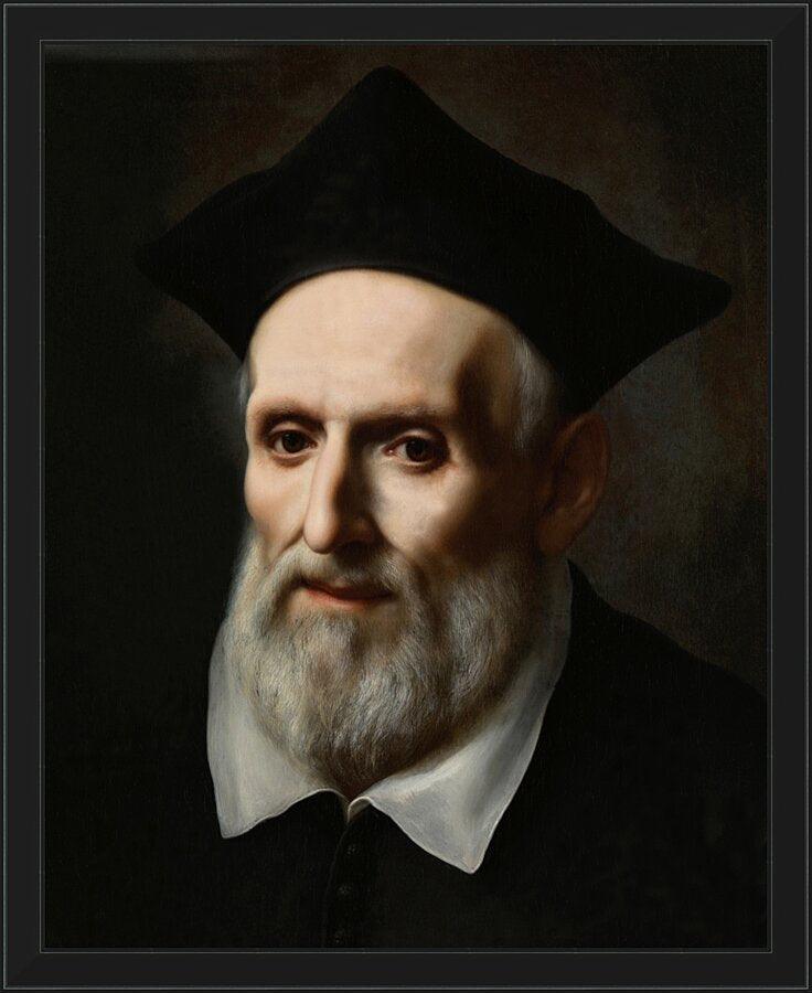 Wall Frame Black - St. Philip Neri by Museum Art - Trinity Stores