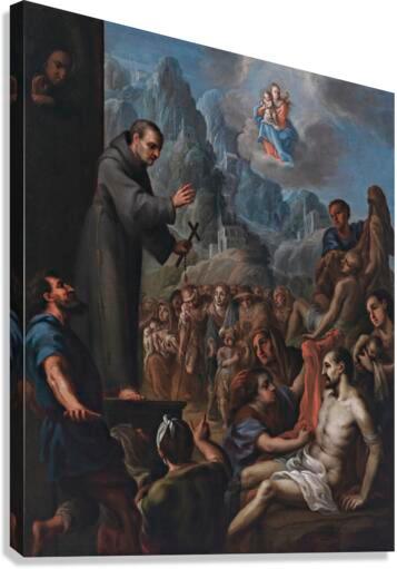 Canvas Print - Miracles of St. Salvador de Horta by Museum Art
