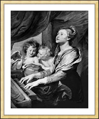 Wall Frame Gold - St. Cecilia by Museum Art