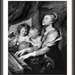 Wall Frame Espresso, Matted - St. Cecilia by Museum Art