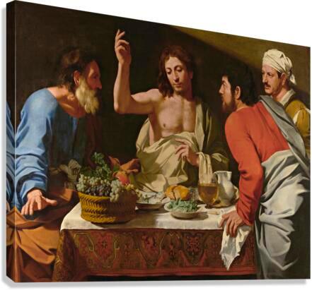 Canvas Print - Supper at Emmaus by Museum Art