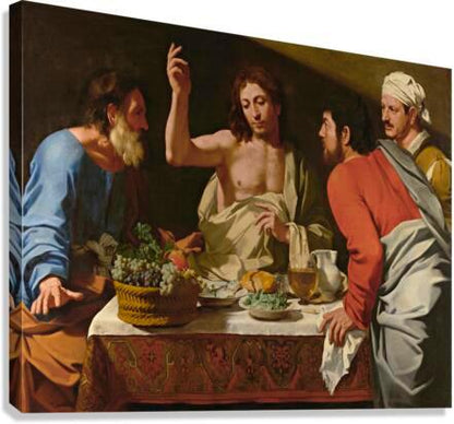 Canvas Print - Supper at Emmaus by Museum Art - Trinity Stores