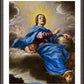 Wall Frame Espresso, Matted - Salvator Mundi (Saviour of the World) by Museum Art - Trinity Stores