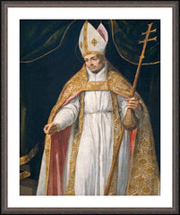 Wall Frame Espresso - St. Thomas of Villanueva by Museum Art