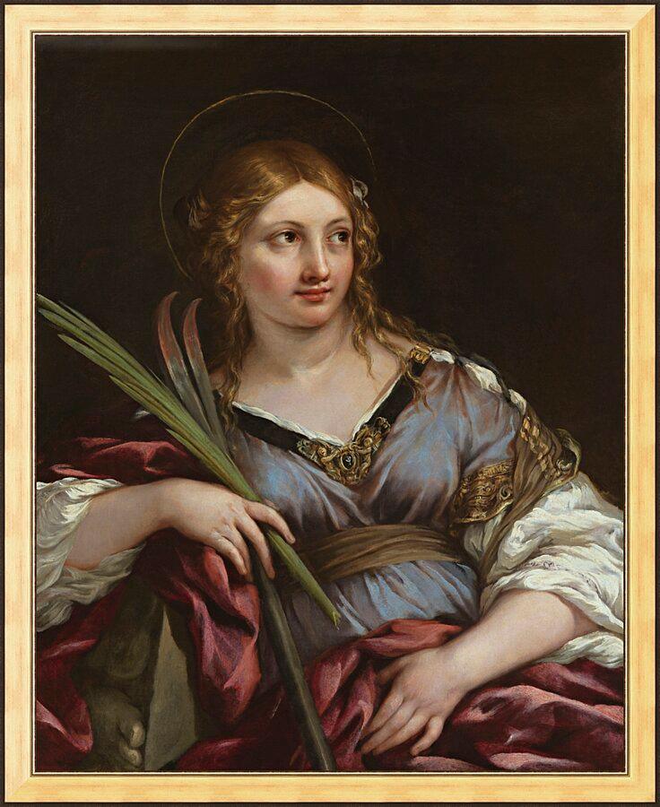 Wall Frame Gold - St. Martina by Museum Art - Trinity Stores